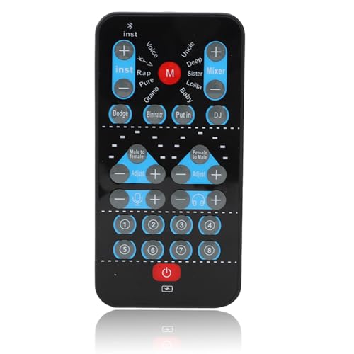 Cambiador de Voz, Máquina de Sonido con 8 Efectos de Sonido, Micrófono de Mano Cambiador de Voz Máquina de Efectos de Sonido para Niños, para Amigos Cambiador de Voz Cambiador de Voz Ghostface Cambiad
