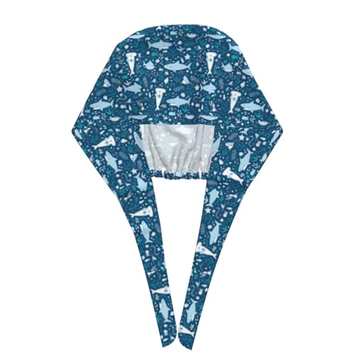 KLJnmbb Bonnet de nettoyage réglable respirant pour spa, fitness, jardinage, peinture, cuisine – vue 3