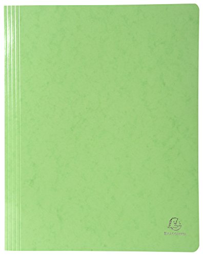 Exacompta 25er Pack Premium Schnellhefter Iderama. Made in Germany. Aus extra starkem Colorspan-Karton farbig sortiert für DIN A4 kaufmännische Heftung Hefter ideal für Büro und Schule