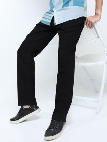 Image of Highlander Men's Straight Fit Jeans | Regular Length | Mid Rise | Jeans Pant for Man