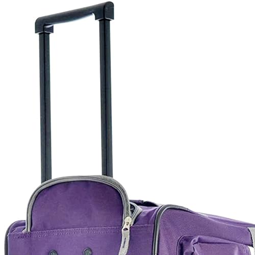Olympia U.S.A. SRD-33-DL Inch Jumbo Size 8 Pockets Wheeled Rolling Duffel Bag Water Resistant Luggage Lightweight Travel Suitcase thumb #8