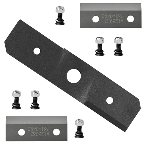 Greatshow 781-0490 742-0571 Chipper/Shredder Blade Kit Fit for Craftsman/Troy-BiltShredder - Fits 981-0490 781-0490 942-0571 742-0571