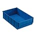 Produktbild Stapelkiste Lagerkiste Lagerbox Universalbox Industriebox Lagerkasten Kunststoffbox Kunststoffkiste Aufbewahrungskiste Universalkiste 300x183x81mm blau