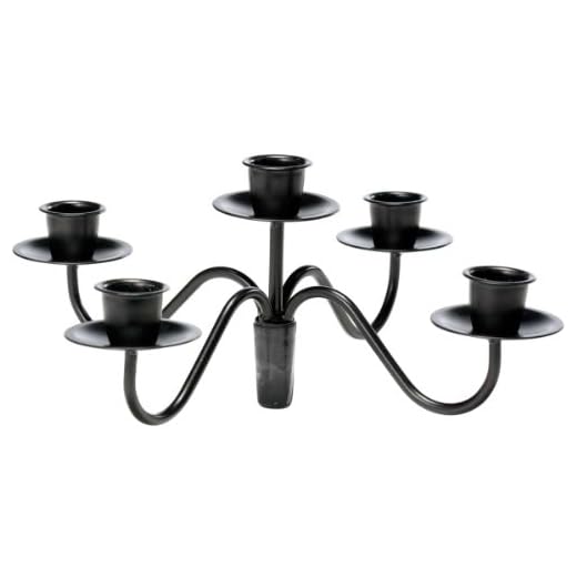 Oenophilia Afterglow Wine Bottle Candelabra, Wine Bottle Candle Holder, 5 Candle Holder Tapers