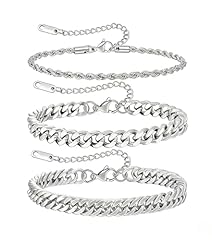 3PCS-Sliver-Rope/Cuban/Cuban