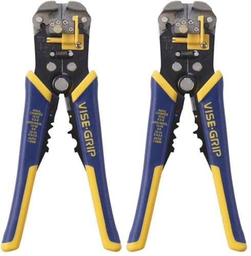 Image of IRWIN VISE-GRIP Wire Stripper,2 inch Jaw,Cuts 10-24 AWG,ProTouch Grip for Maximum Comfort (2078300),(Pack of 2)