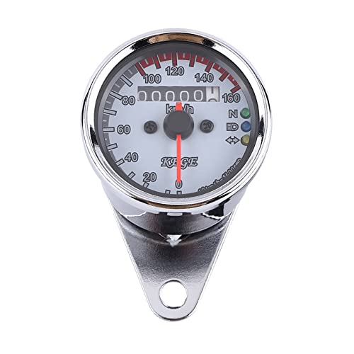 ochun �I�[�g�o�C LED ���s�����v�X�s�[�h���[�^�[�Q�[�W�A�o�b�N���C�g�t�� 12V DC �f�W�^�����[�^�[�A���V�O�i������уj���[�g�������C�g�C���W�P�A�o�C�N�p���^���V�F���_�b�V���{�[�h�v�� (������)