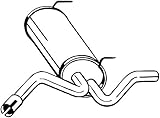 Qualitätsprodukt BOSAL 185-317 Montageteile