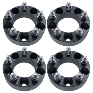 Qyllqbq Complete Set Of 4 1.25&Quot; Wheel Spacers 5X4.5 Fits Offroad -(Black) 3 41odharkd4l. sl500 . ss300