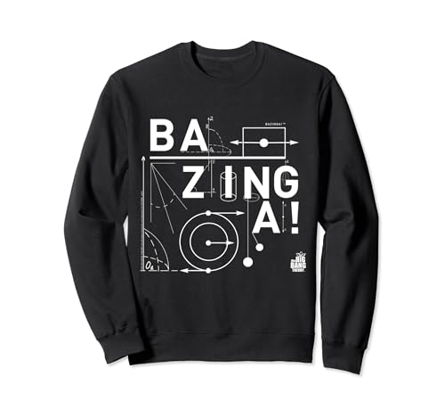 Warner Bros. Licensed Product The Big Bang Theory Bazinga Chart Felpa