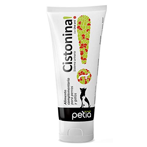 petia Vet health - Cistonina! - Refuerzo del Sistema Urinario en Perros y Gatos - 1 Bote 100 gr Cover