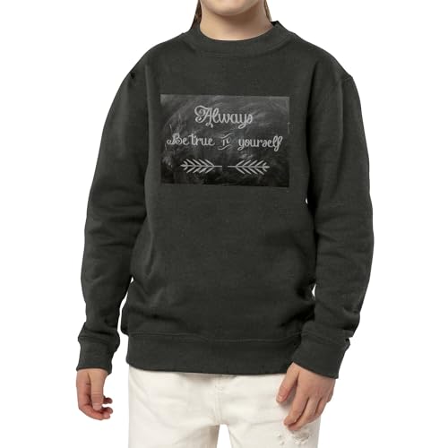 Sweatshirt enfant Always Be True idéal pour la récréation - 3