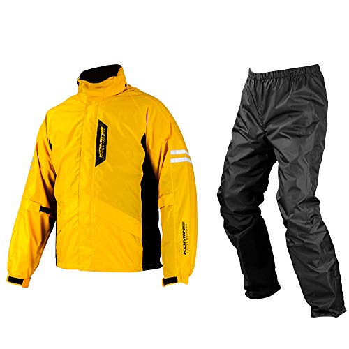 Amazon | [KOMINE] バイク用レインウェア 03-539 メンズ Yellow 4XLB