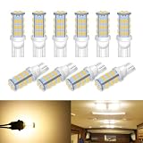 Qoope T10 194 921 LED Light Bulbs, Super Bright 912 168 175 LED Bulbs 12 Volt RV Camper Trailer Boat