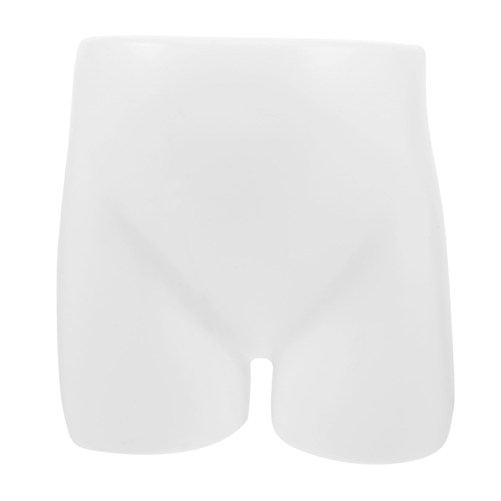 Veemoon Présentoir Plastique Blanc pour sous-vêtements Garçon et Filles, Mannequin Spécial Forme pour Exposer Slips et Caleçons à Domicile, Finition Délicate et Maintien sans Plis