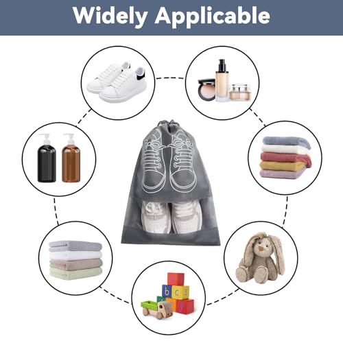 Housse chaussure voyage x20 | Sacs imperméables pour valise et dressing ordonné