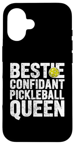Arte de pickleball para mamá, mujer, amante del pickleball Carcasa para iPhone 16