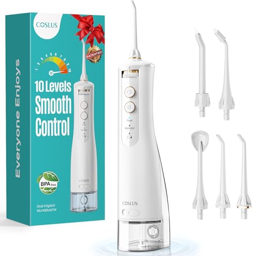 Nettoyant d'irrigation de voyage COSLUS : hydropulseur dentaire autonome pour vos déplacements