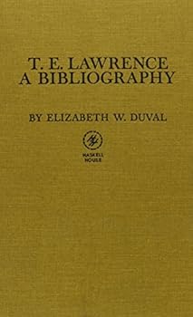 Hardcover T. E. Lawrence: A Bibliography Book