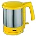 Produktbild Cloer 4717-2 Wasserkocher, 2000 W, Trockengeh- und Überhitzungsschutz, innen liegende Füllmengenmarkierung, Gelb, Edelstahl, 1.5 liters