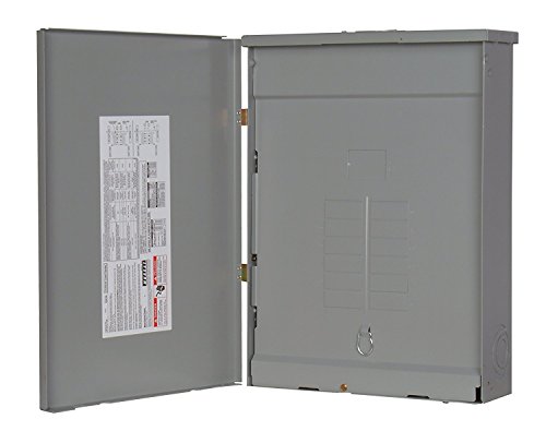 Siemens SW1224L3125 125-Amp Outdoor Main Lug 12 space, 24 Circuit 3-Phase Load Center, Aluminum Bus