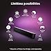 Philips - Hue Play White - Color Ambiance Smart LED Bar Light - Black (Double Pack) (Renewed)