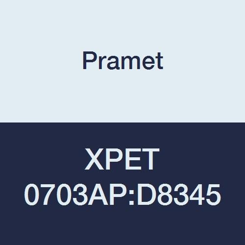 XPET 0703AP:D8345 Carbide Indexable Drilling Center Insert, 1" Corner Radius, Drill Diameter Range 0.875" - 1.000" (22 mm - 26 mm) (Pack of 10)