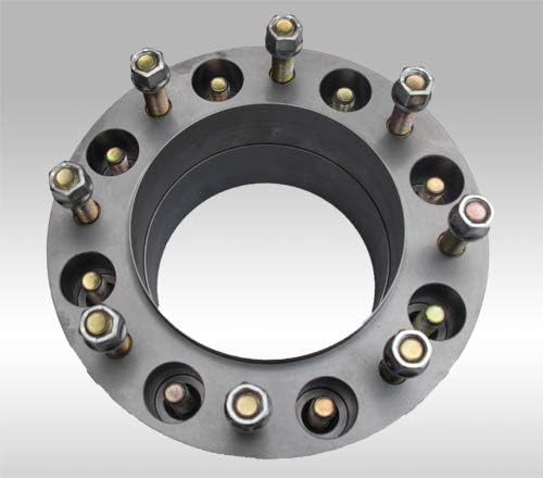 2 PCS 2011 and NEWER Chevy 8x210 Steel In-Between Wheel Spacers, 8-Lug American Steel includes 2 spacers