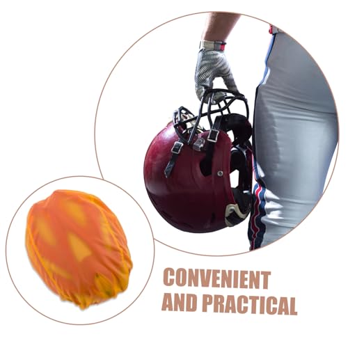 6 Fundas para Casco de fútbol Americano Gorro elástico Impermeable de Rugby 6