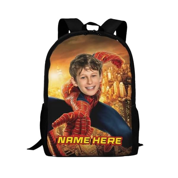 Custom-Superhero-Backpack-Printe-Photo-and-Name-Large-Capacity-School-Bag-Personalize-Birthday-Gift-for-Boy-Girl Wuimjaca Custom Superhero Backpack Printe Photo and Name, Large Capacity School Bag, Personalize Birthday Gift for Boy, Girl