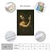 MAIHAIBAO Saint John The Baptist Canvas Wall Art - Leonardo Da Vinci Famous Classic Painting Poster - Vintage Renaissance Aesthetic Decor for Dark Academia Room & Study - 12x18 Inch (Unframed)