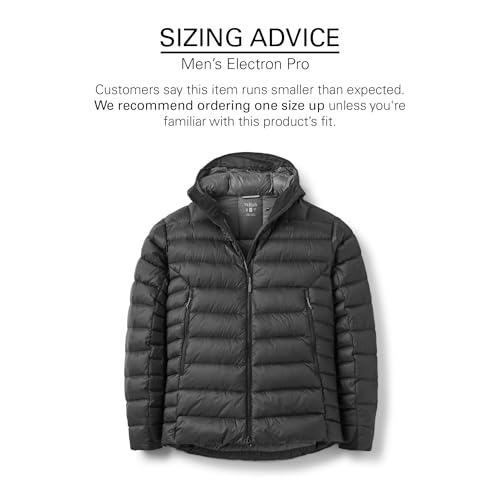 Image of Rab Men's Electron Pro 800-Fill Down Hooded Jacket for Climbing & Mountaineering