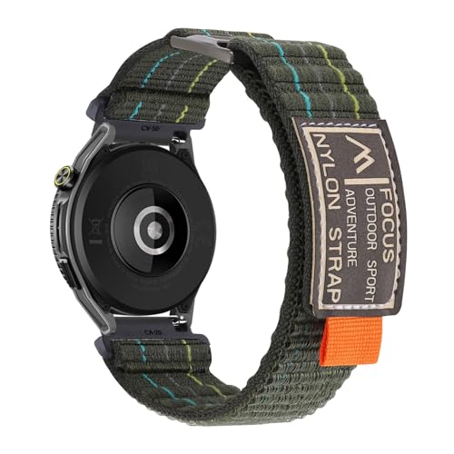 La mejor selección de huawei gt sport los mejores 5. 45 Nylon Correas Compatible con Huawei Watch GT Runner 46mm Correa, Correa de Elástico Trenzadas Nailon Reloj con Regulable Anillo Metálico Sport Pulseras para Huawei Watch GT...