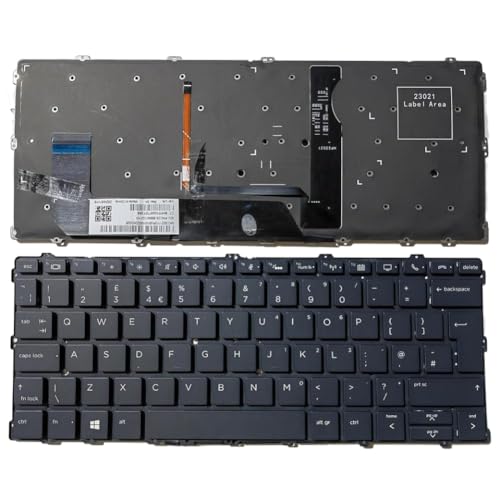 �m�[�g�p�\�R���̃L�[�{�[�h 929985 904507 HSN-Q10C Q20C I04C US SP UK X360 1030 G2 1030 G3 �ƌ݊�������(Black UK Backlit)