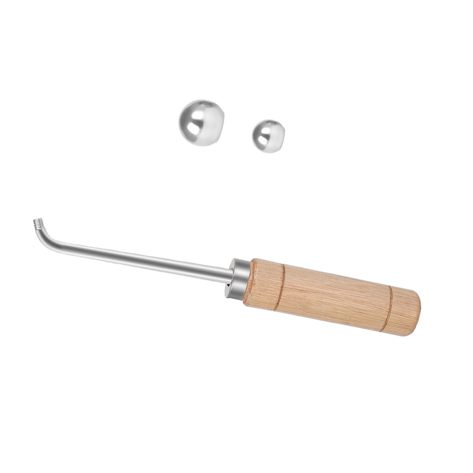 Accessori Professionali per Corno Francese Accessori Per La Riparazione Del Gomito Del Corno Francese Per Tromba Con 2 Sfere In Lamiera Adatte Per La Riparazione Di Strumenti A Fiato