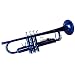 Student Brass Trumpet Brass Instrument Trumpet Instrument Beginners Test Blue B Flat Trumpet
