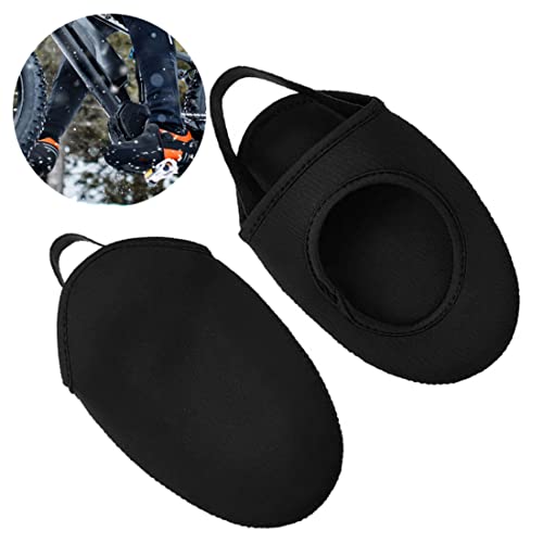Cubiertas para punta de zapatillas de ciclismo, térmicas, impermeables y cortaviento, 1 par miniatura 5