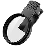 Polarisationslinse für Smartphones, Handykamera, Polfilter, Optikglas mit Multischichtvergütet Smartphone CPL Polarisation Zubehör | Für Bessere Fotoeffekte Bei Outdoor Aufnahmen