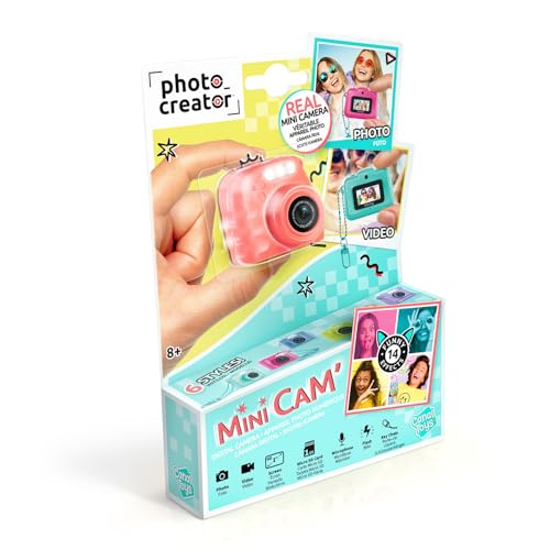 Canal Toys – Photo Creator – Appareil Photo et Vidéo Numérique Mini Cam’ – Instant avec Porte clé et Carte SD 1Go Incluse – CLK 06 - vue 5