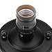 2pcs E26/E27 Vintage Industrial Close to Ceiling Wall Light Holder Base Pendant Bulb Lamp Screw Socket for Bedroom Kitchen Living Dining Room