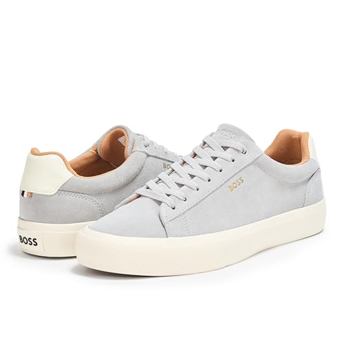 Image of BOSS Men's Aiden Suede Low Top Sneaker