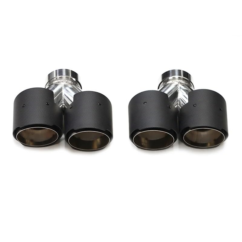 Embout d'échappement BMW F10 F11 535d 535i 640i double buse silencieux carbone