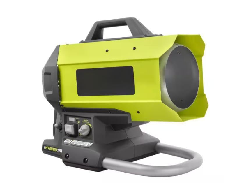 PCL801B Fits For RYOBI 18V Cordless Hybrid Forced Air Propane Heater (Tool Only)