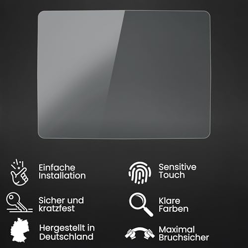 Bruni Folia ochronna kompatybilny z XP Detectors XP Deus II Folia, krystalicznie czysty folia ekranowa (2X)