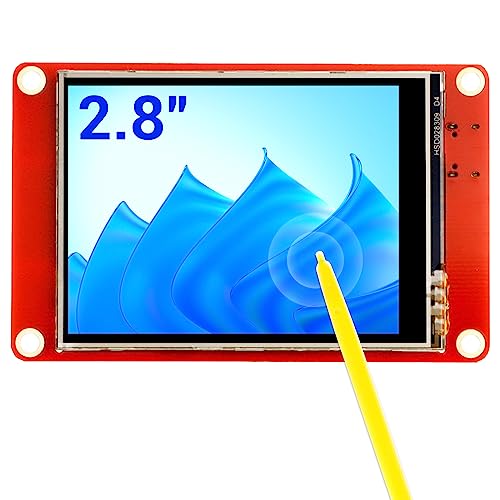 ESP32 Touchscreen Monitor 2.8 Inch TFT LCD Touch Screen 240x320 SPI ILI9341V HMI Display ESP32-WROOM-32