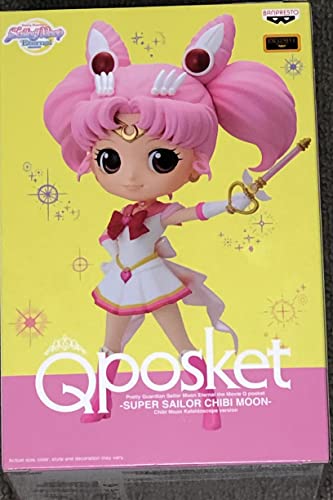 Banpresto Figura Q Posket Pretty Guardian Sailor Moon Eternal The Movie - Super Sailor Chibi Moon - Chibi Moon Kaleidoscope Version Multicolor BP17564