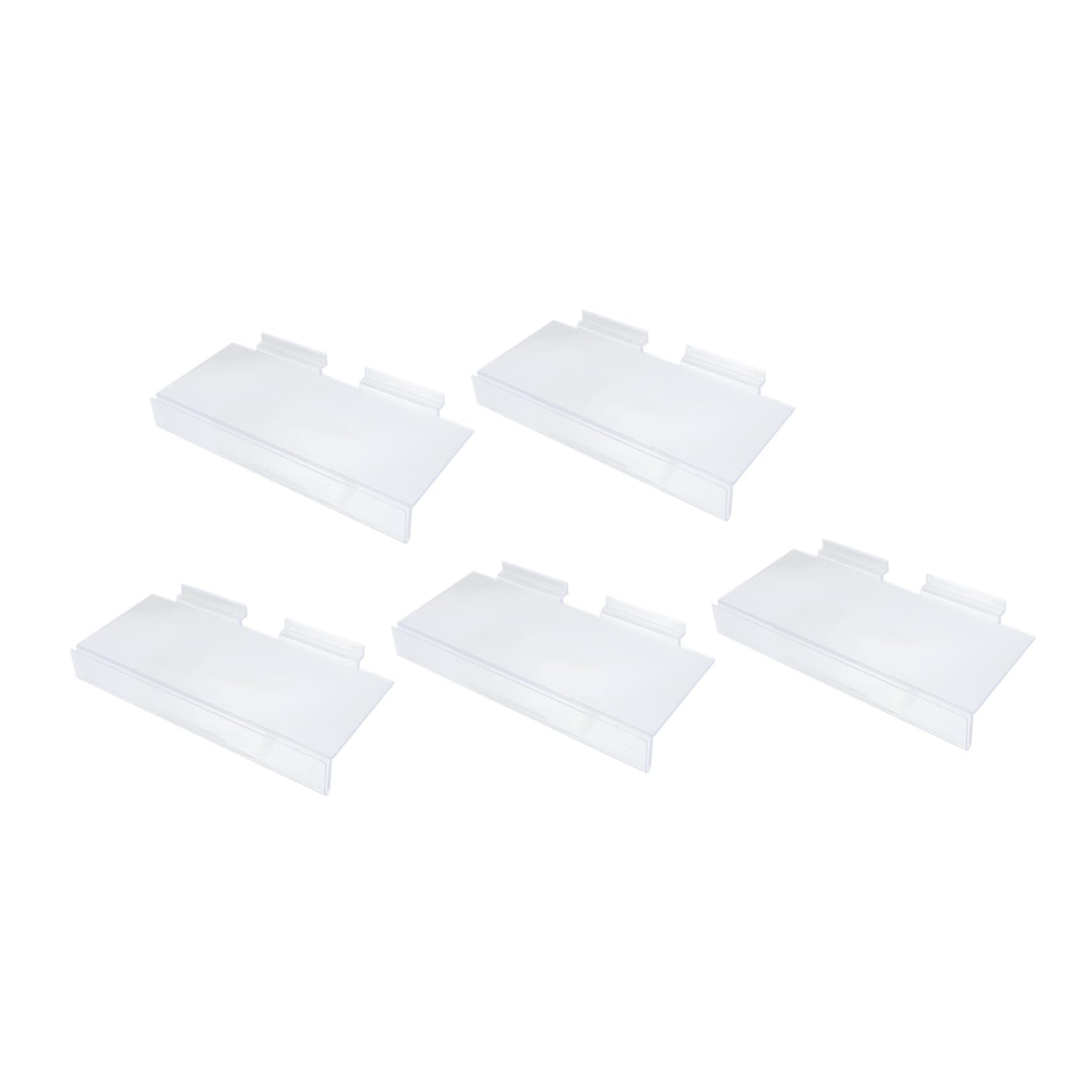 ABOOFAN 5pcs Wall Mount Shoe Display for Mall Sports Shoes Rack Casual Athletic Shoes Holder