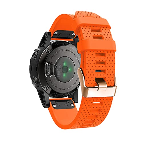 Pulsera de silicona de 20 mm para Garmin Fenix ideal para entrenar en gimnasio