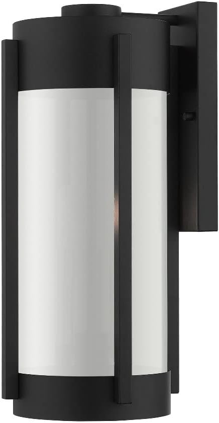 Livex Lighting 22383-91 3 Light Brushed Nickel Outdoor Wall Lantern