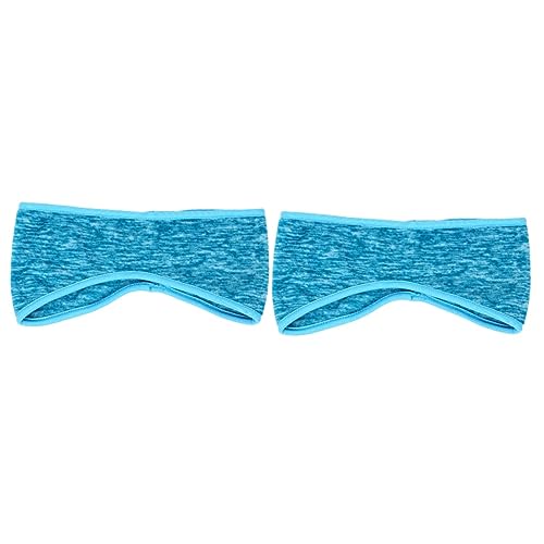 SHERCHPRY 2 diademas para correr, calentador de orejas, diadema unisex para orejas, bufanda, turbante, diadema de ejercicio, bandas para el sudor, diadema de yoga, accesorios para el cabello, máscara